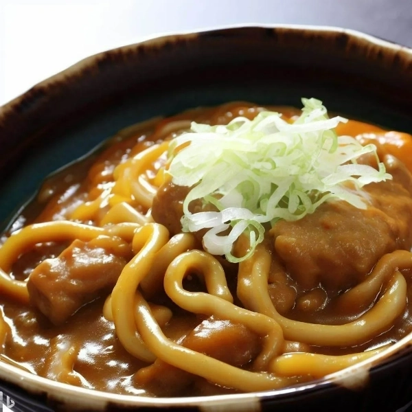 カレーうどん(リアル風)