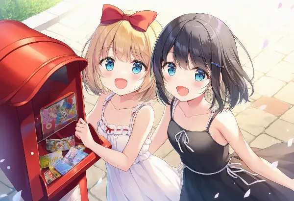 ポストの中にいっぱい入っている