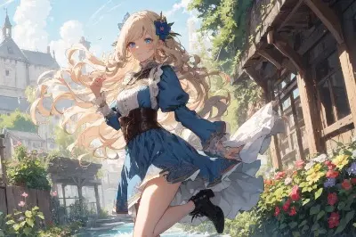 朝の街を散歩