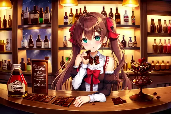 ハッピーバレンタイン！！ドリンクと一緒にチョコはいかが？