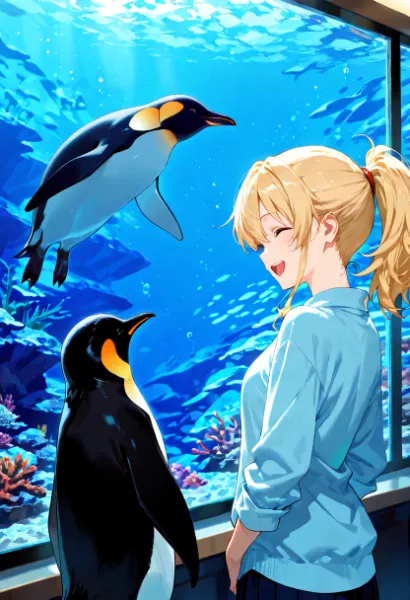 ペンギンとの不思議な出会い