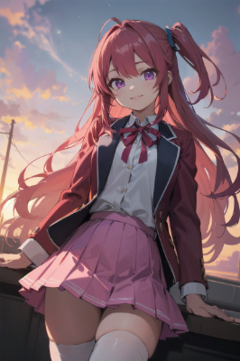 赤い制服