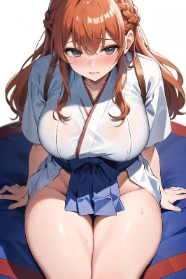 巨乳 袴ちゃん