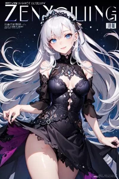 お嬢様、モデルをする。
