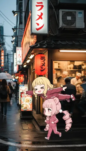 🧸「お嬢 On head」の巻き🕊🏃🍜🏝