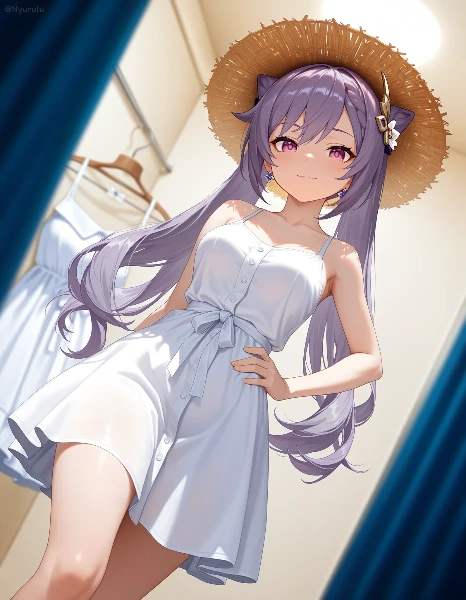 刻晴とデート 服選び 1