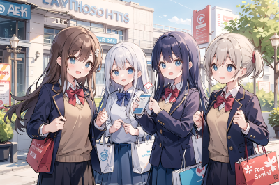 毎日(?)が楽しい！＠放課後のショッピング!!