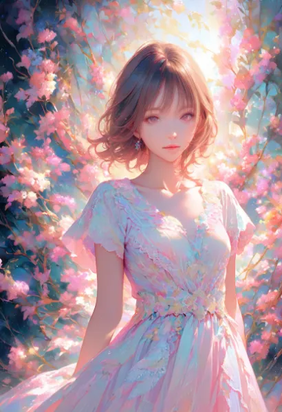 鎖骨のラインが見えるドレス