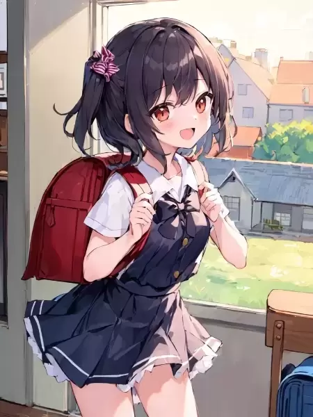 ランドセル小学生