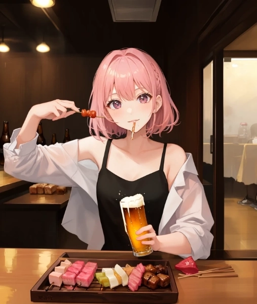 夏はやっぱり焼き鳥にビールっしょ