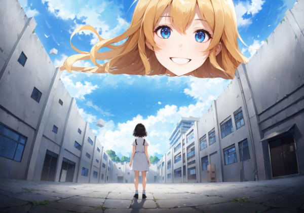 黒髪＆ブロンド・箱庭の中と外