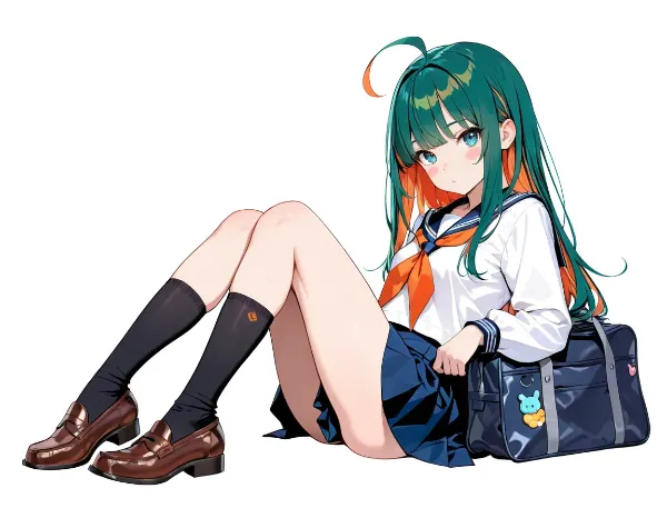 セーラー服 ぴくたーちゃん