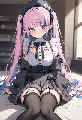 淡桜のエルフと静寂の部屋