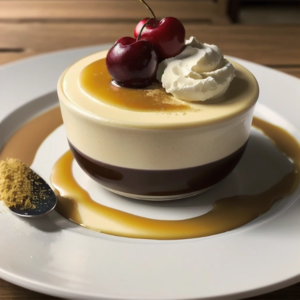 カラメルソースが逆