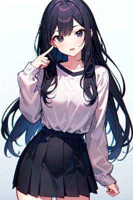 アイドルみたいな少女