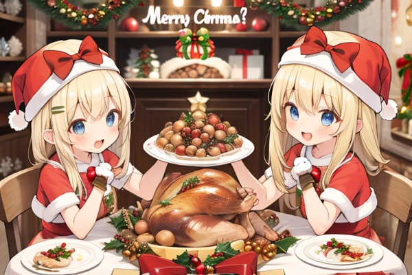 クリスマスは料理も楽しみだよね！