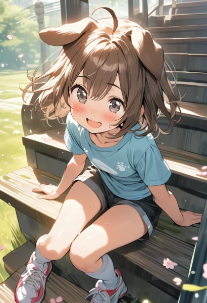 今日もいっぱい走ろう！