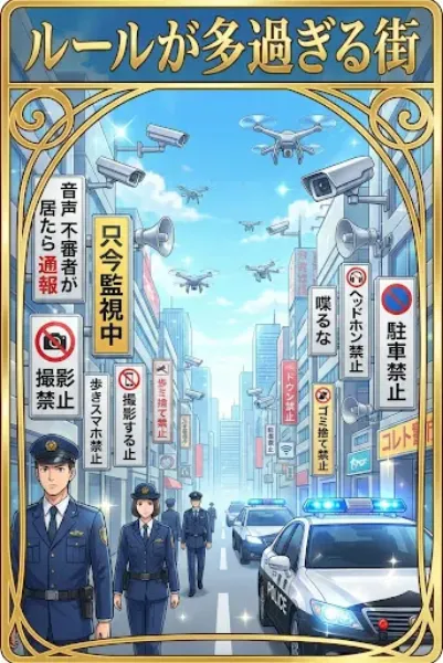 ルールが多過ぎる街