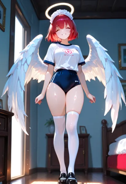 赤髪元気っ子さんのルームシューズ！