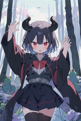 蛙と魔王様