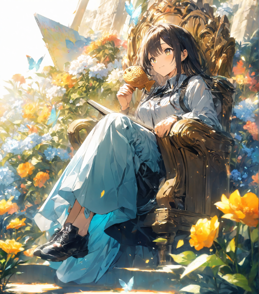 貴族の娘は最近噂のスイーツを食す