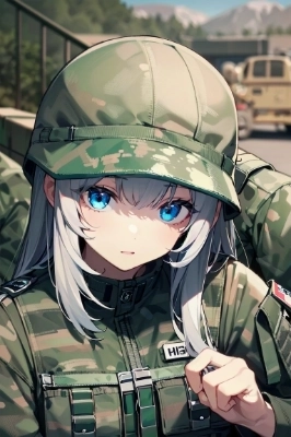 Army girl