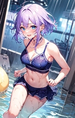 「水着だし。走って帰ろーぜ！」
