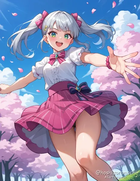 風にほどける朝の無垢 - The morning innocence unravelled by the wind