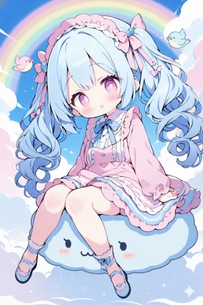 雲上の甘ロリ少女