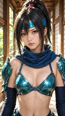 陽光に輝く青き戦乙女