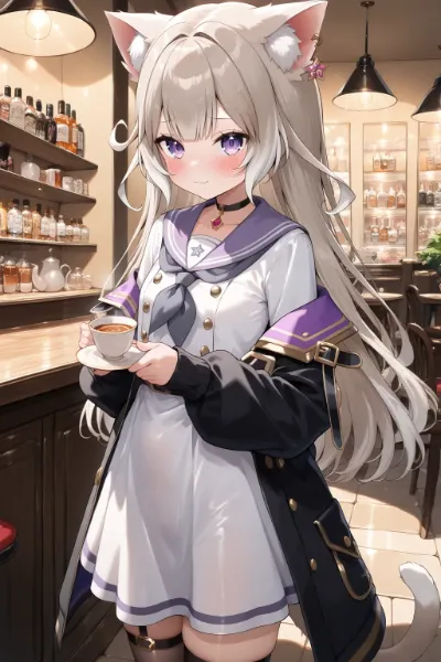 コーヒーブレイク　ニウちゃん