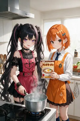 チンキラーメンの素材とプロンプト