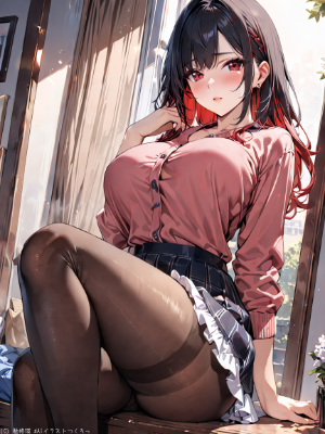 赤と黒のグラデーション