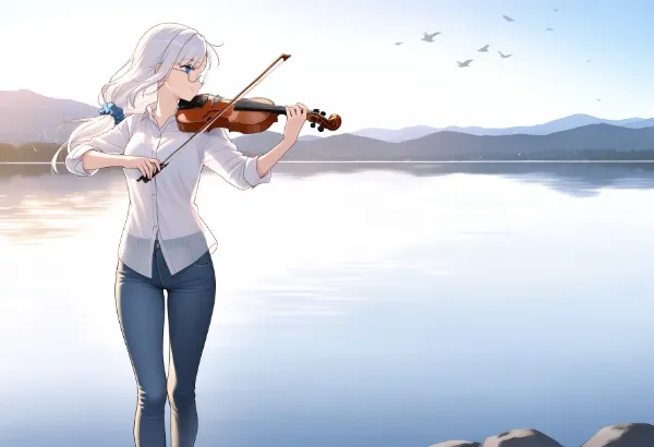 湖畔に響く秘密のメロディー