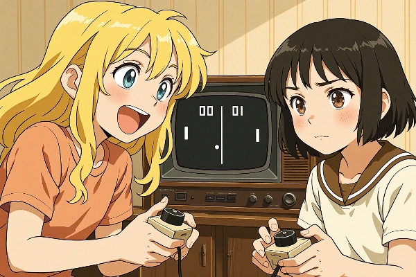 黒髪＆ブロンド・ゲームで遊んだ