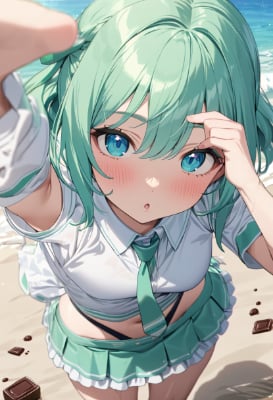 チョコミントなミクちゃん