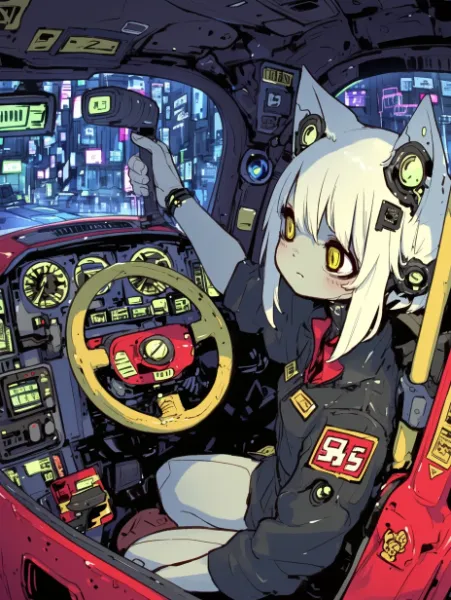 白猫ドライバー