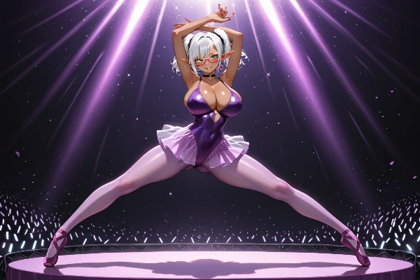 2025/08/07_褐色メガネのバレエシューズ