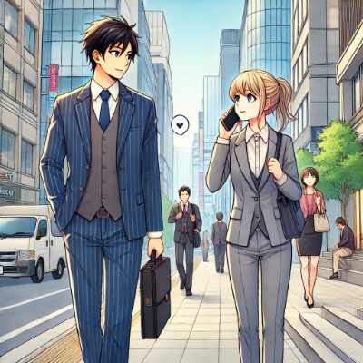 会社員の先輩と後輩
