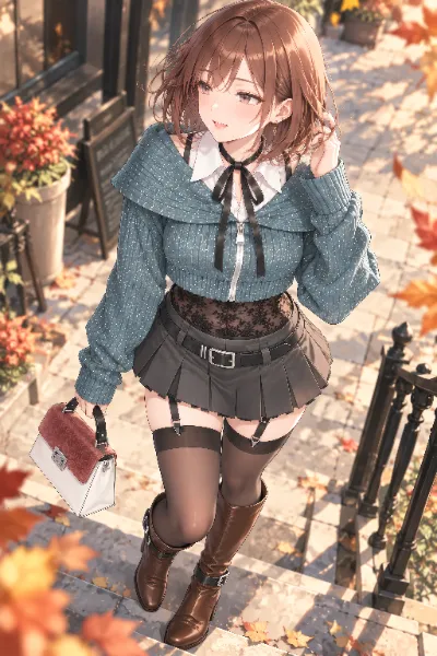 秋のミニコーデ