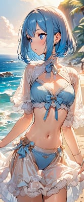 暑い日の朝