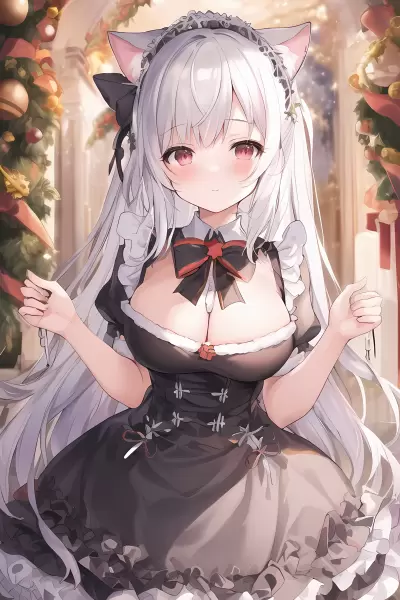 猫耳メイドちゃんとクリスマス