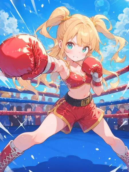 渾身の右ストレート