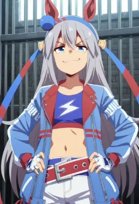 きつねダンスを踊るタマモクロス（ウマ娘）