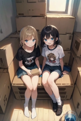 ダンボール部屋