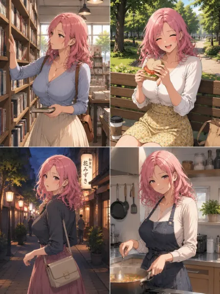 うちのこリズ、天然お姉さんの日常