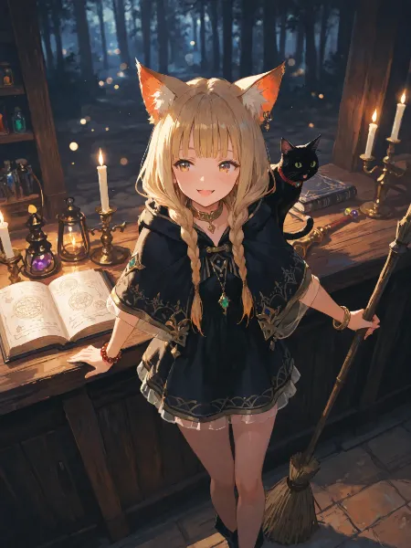 猫耳店主の魔法の道具