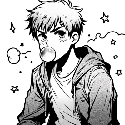 チューインガム男子
