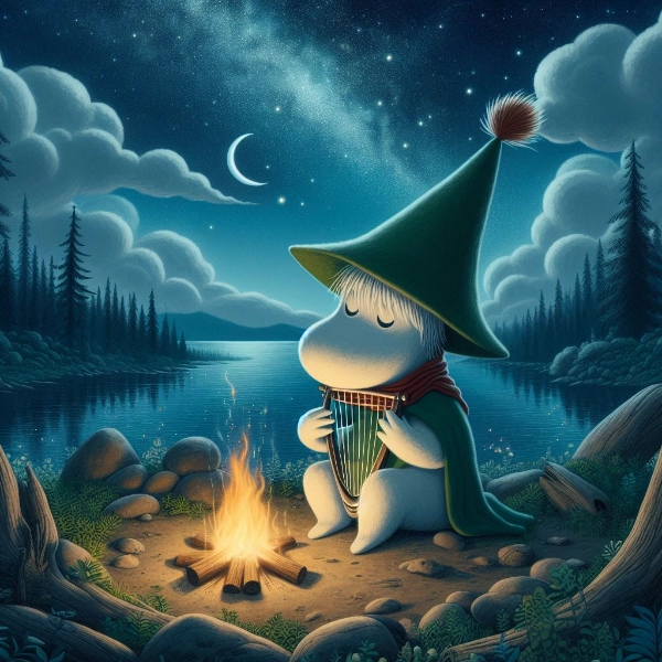 フィンランドの旅人