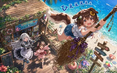 空飛ぶお掃除？大失敗！？